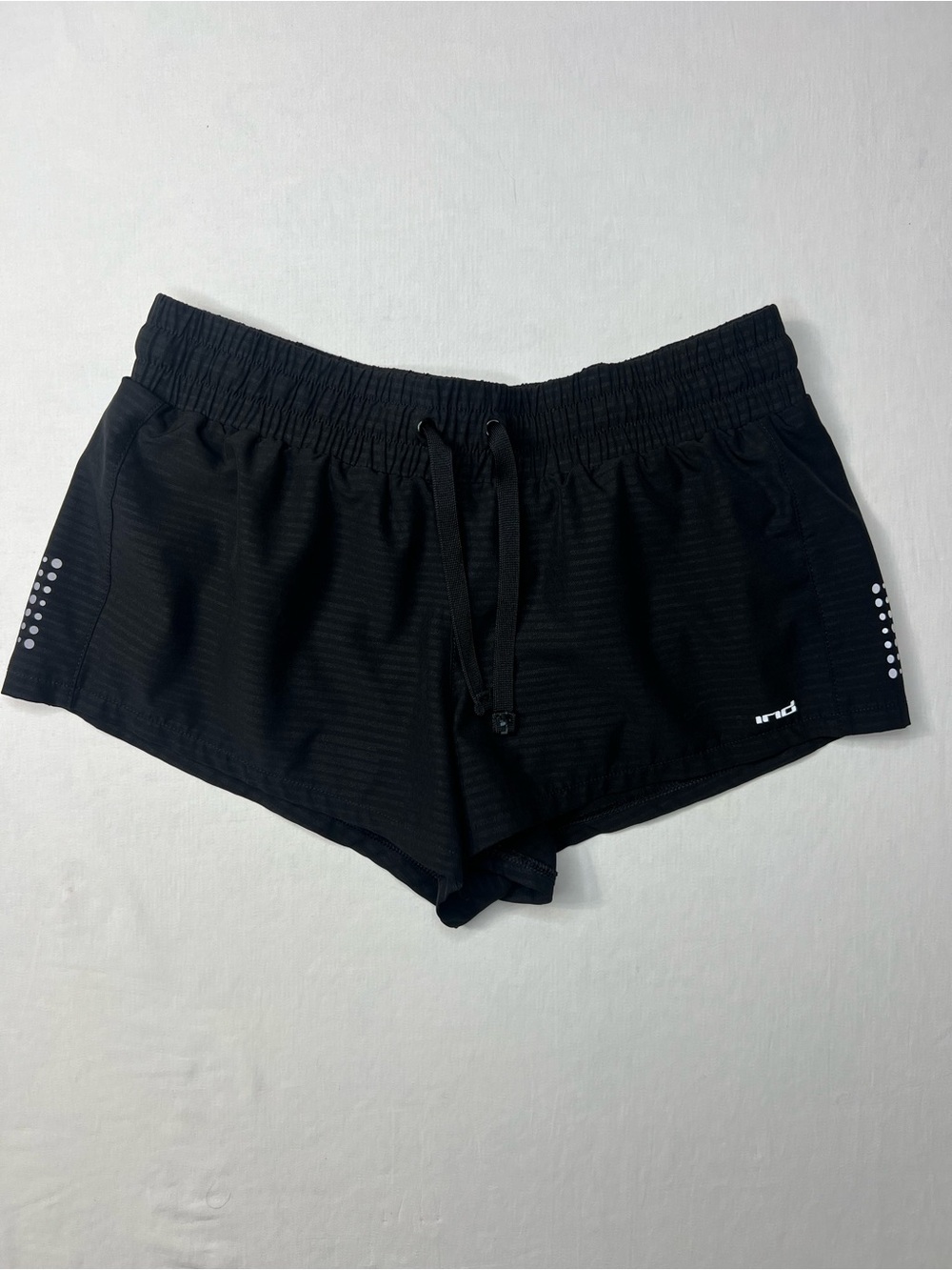 Hind Black Women's Athletic Shorts with Drawstring